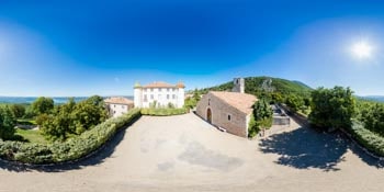 Château d'Aiguines en 360°