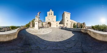 La ville d'Avignon en 360°