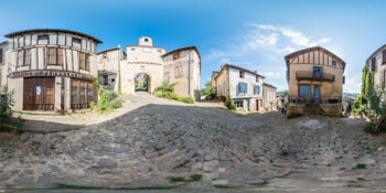 Le village de Cordes en 360°