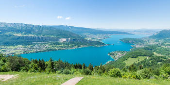 Le tour du lac d'Annecy en 360°