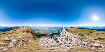 Le sommet de la Grande Sure en 360°