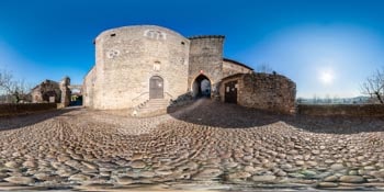 Le village de Pérouges en 360°